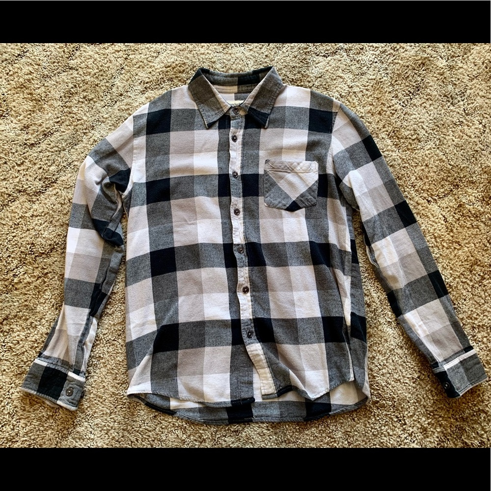 Anchor Blue Flannel - Men’s Small
